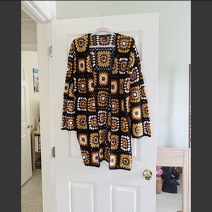 Forever 21 Crochet Cardigan